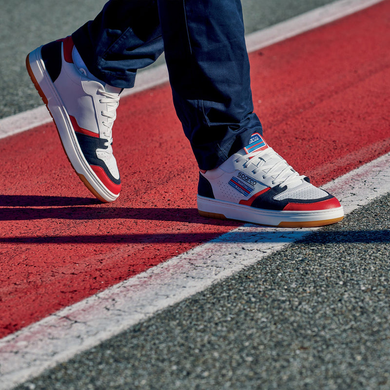 Sparco S-Urban Martini Racing Sneakers - White