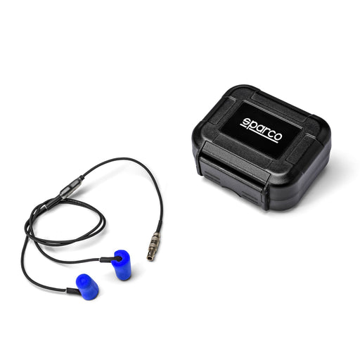 Sparco Full-Face Helmet Earplug Kit with Micro Speakers — view 1