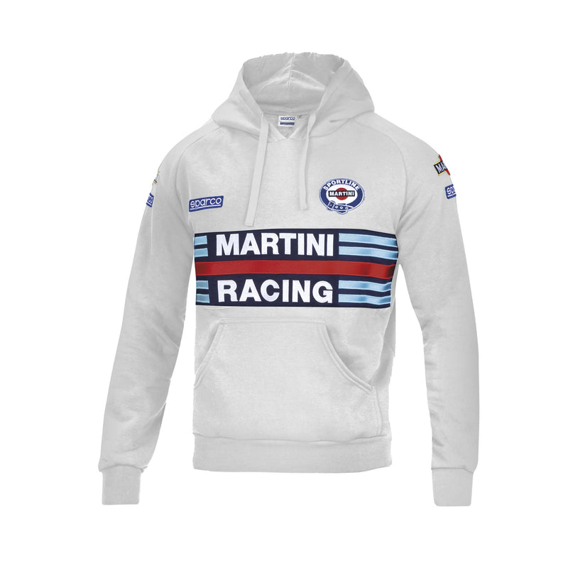 Sparco Martini Racing Replica Hoodie — Grey — view 1