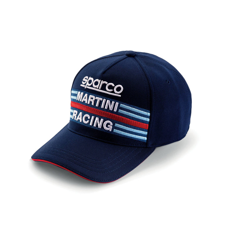 Sparco Martini Racing Flat Visor Cap Blue — view 2