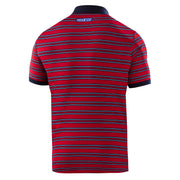 Sparco Martini Racing Sportline Stripes Polo — Red — view 2