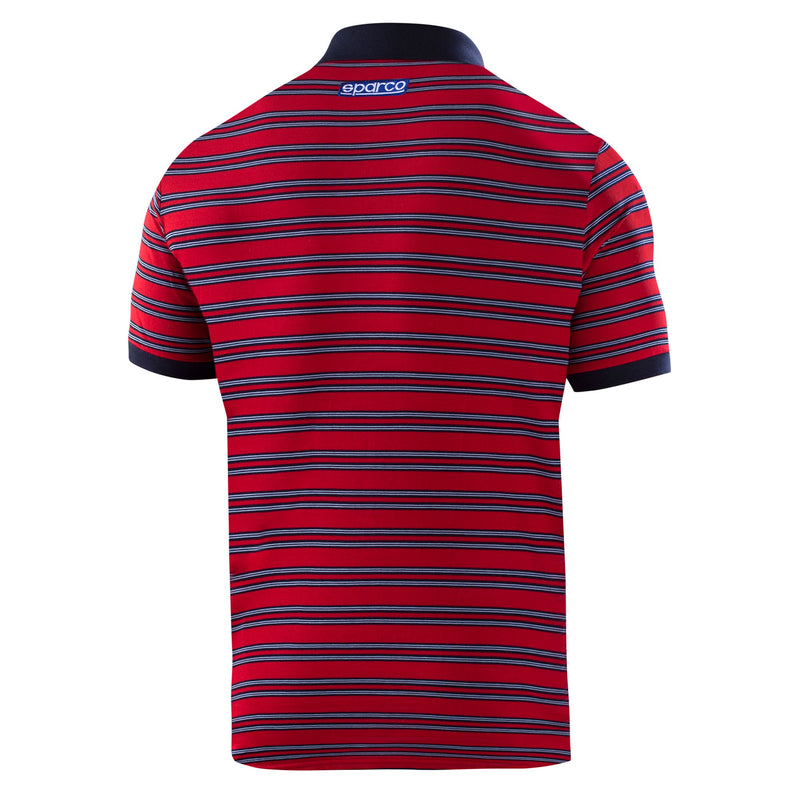 Sparco Martini Racing Sportline Stripes Polo — Red — view 2