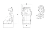 Atech Carbon RS7-LHT Racing Seat – FIA 8862-2009