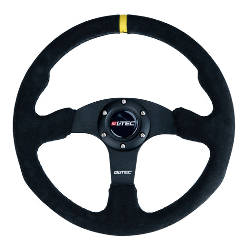 BAS ECO 350 mm Suede Steering Wheel – Flat – BAS0114