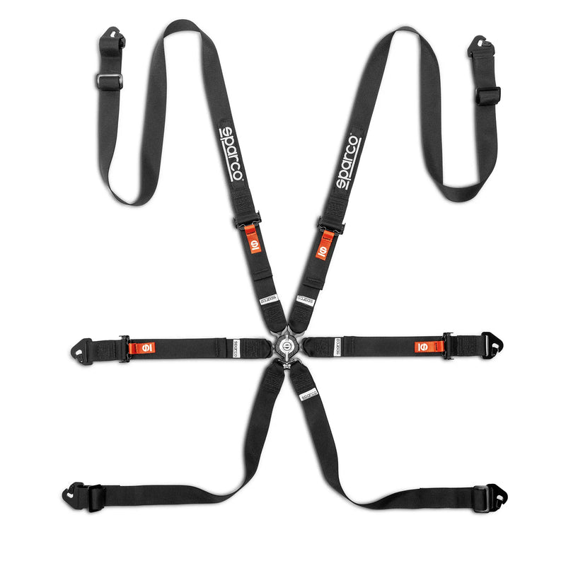 Sparco Competition H-2 PD 6-Point Harness