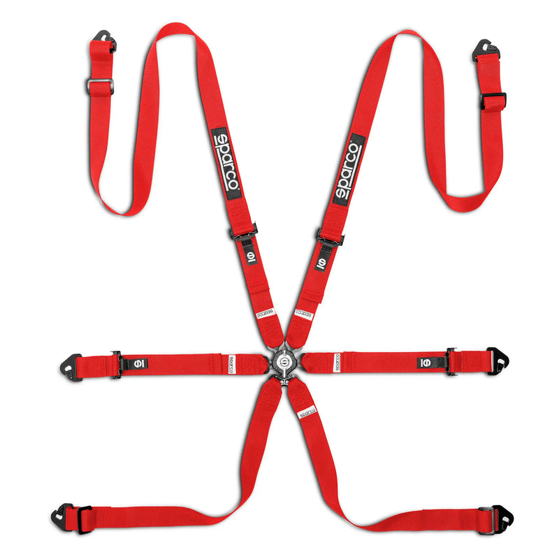 Sparco Competition H-2 PD 6-Point Harness