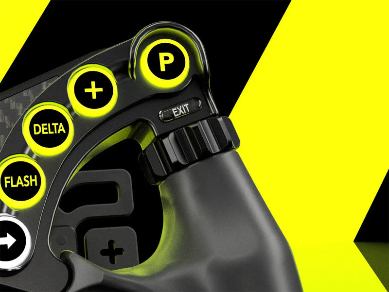 Bavarian Sim Tec Delta PULSE - Advanced 6 carbon paddles - Bavarian Sim Tec - Sim Race Webshop product image 2