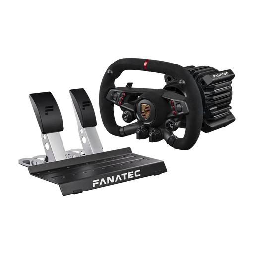 Fanatec Porsche Vision GT Bundle – Gran Turismo® DD Pro (8 Nm) + CSL Pedals - Playstation / PC - Fanatec / Corsair - Sim Race Webshop product image 1
