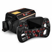 Asetek SimSports Forte 18Nm Wheel Base + Invicta Formula Wheel Bundle – Red / Carbon