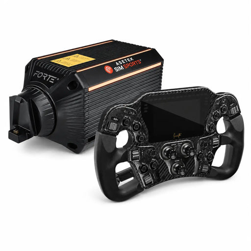 Asetek SimSports Forte 18Nm Wheel Base + Invicta Formula Wheel Bundle - Asetek SimSports - Sim Race Webshop product image 1