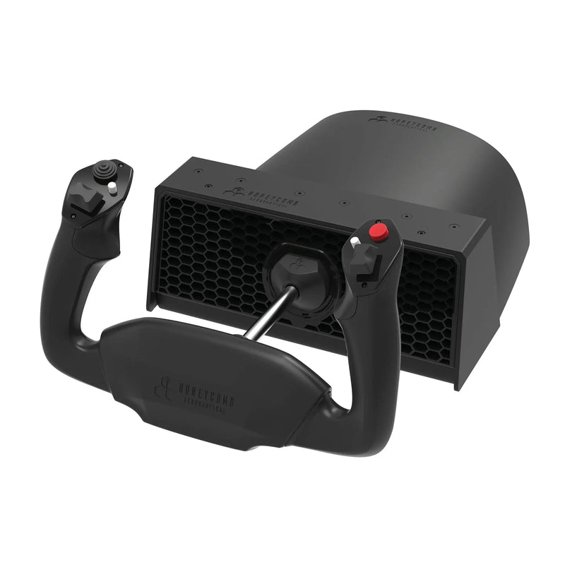 Honeycomb Alpha Flight Controls Lite Yoke + Switch Panel (PC/Mac) (Ex Return) - Honeycomb - Sim Race Webshop product image 1