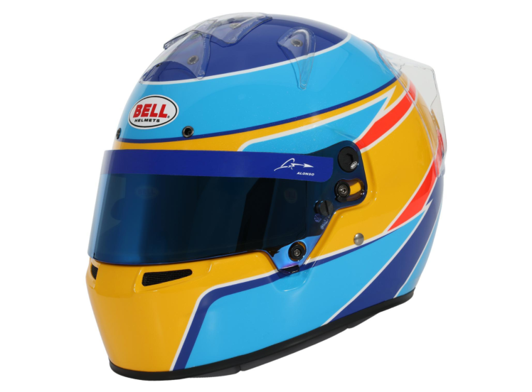 Bell KC7-CMR Fernando Alonso Karting Helmet – product view