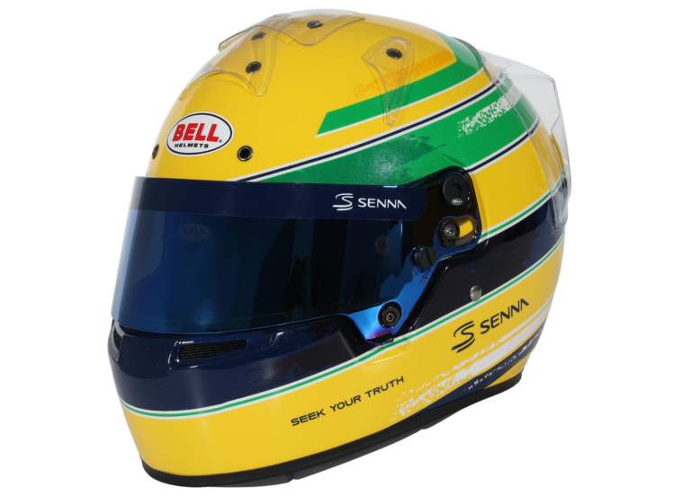 Bell KC7-CMR Ayrton Senna Karting Helmet – product view