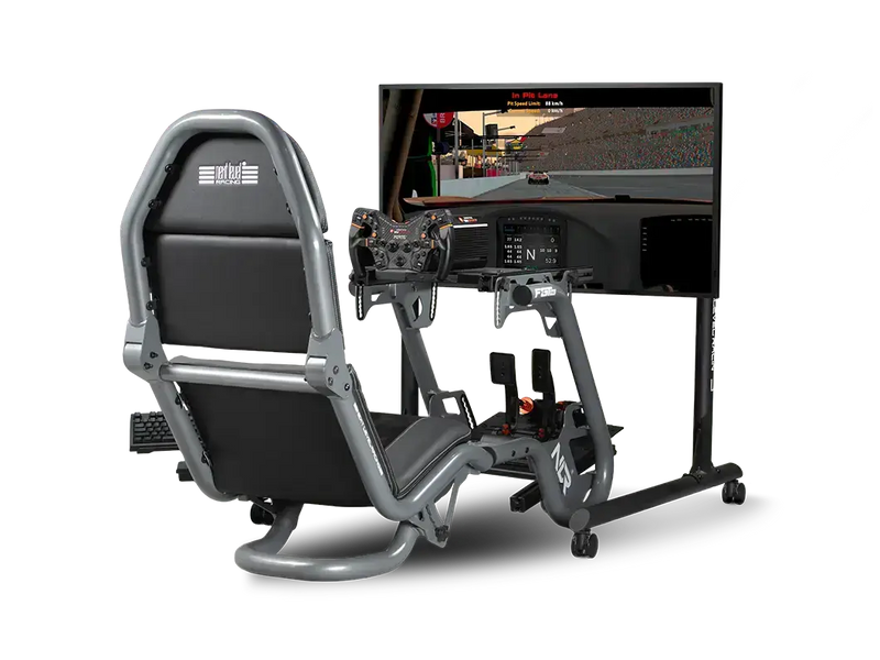 Next Level Racing® Round Tube Freestanding Single Monitor Stand (Up to 65”) - Next Level Racing - Sim Race Webshop product image 5