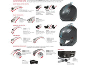 Stilo ST6 FN Carbon - Snell SA2025 Helmet – Stilo - ST6 FN Carbon - SNELL SA2025