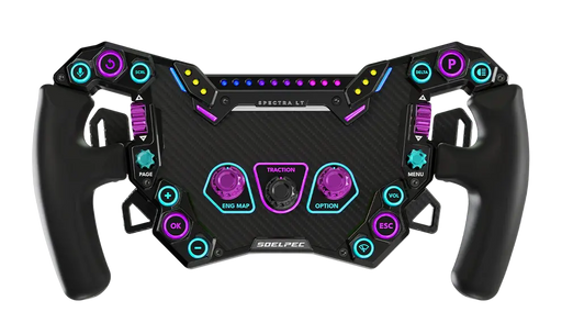 SOELPEC Spectra LT – Formula-Style RGB Sim Racing Wheel - Sim Race Webshop B.V.