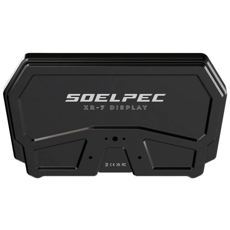 SOELPEC XR-7 Display – Sim Racing Touchscreen with RGB Telemetry (Black) - Sim Race Webshop B.V.