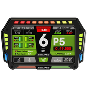SOELPEC XR-7 Display – Sim Racing Touchscreen with RGB Telemetry (Black) - Sim Race Webshop B.V.