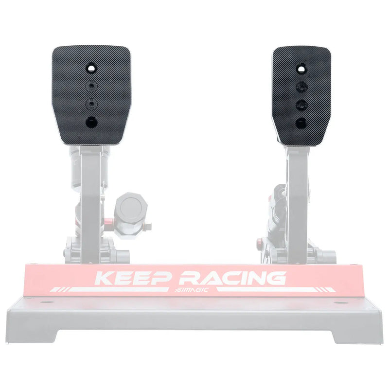 Simagic 2-Pedal Face Set – Flat Aluminum Pedal Plates for P1000 Pedals - Simagic - Sim Race Webshop product image 2