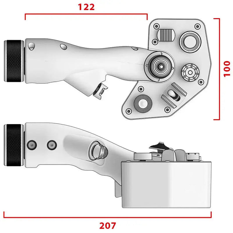 VIRPIL Controls Hawk-60 Collective Grip - Sim Race Webshop B.V.