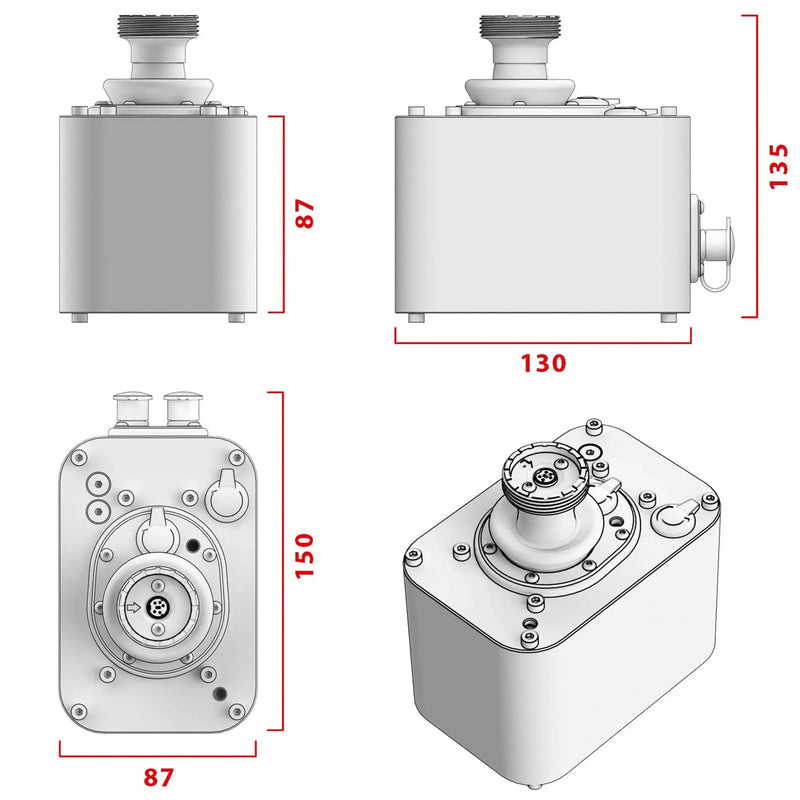 Virpil Controls MongoosT-50CM3 Base - Sim Race Webshop B.V.