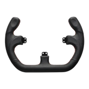 Asetek SimSports Open D Black Leather Rim - Asetek SimSports - Sim Race Webshop product image 1