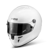 Sparco Stealth KF Karting Helmet – FIA 8878-2024 – White/Black, XS