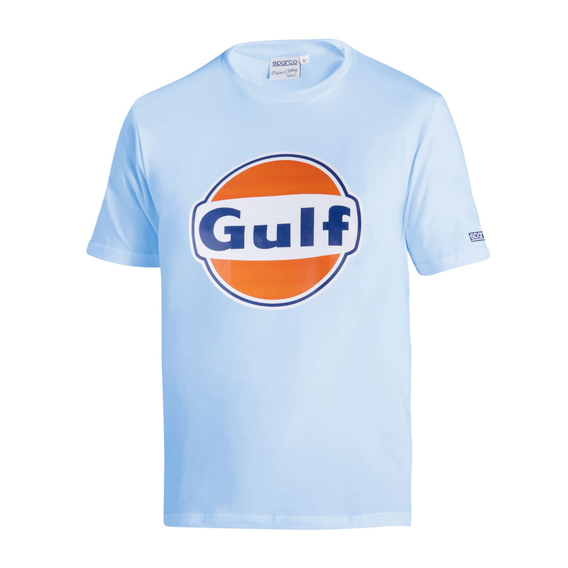 Sparco Gulf Brand T-Shirt — Light blue — view 1