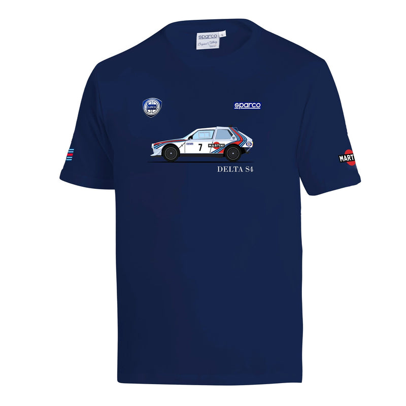 Sparco Martini Racing Lancia Martini 037 T-Shirt - Navy