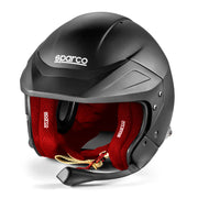 Sparco Flux RJ-i Helmet – FIA 8859-2024 – Black/Red, XS