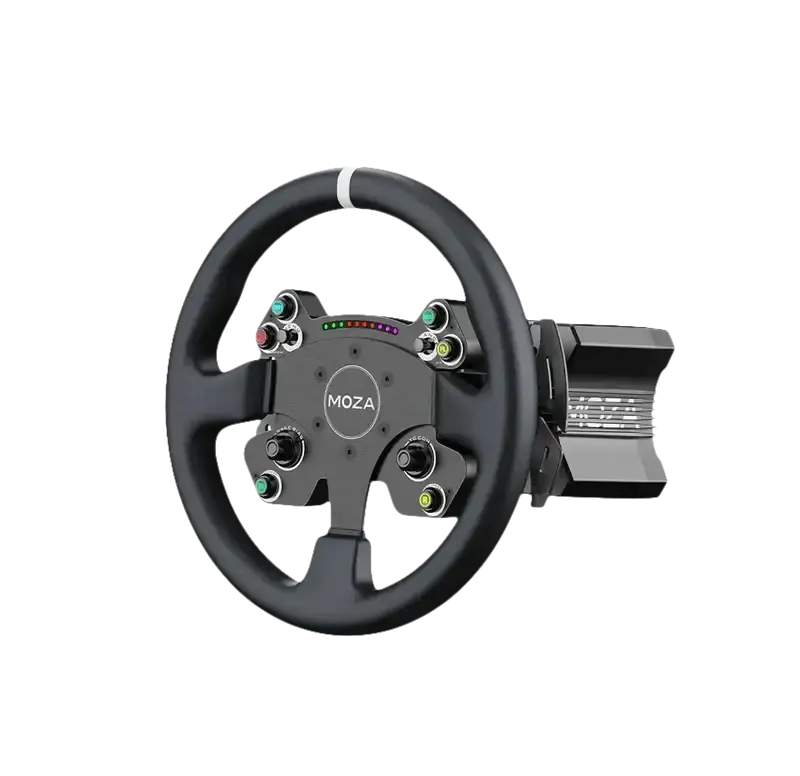MOZA Racing R9 Direct Drive Wheel Base – V3 + CS V2P Steering Wheel – Bundle - MOZA Racing - Sim Race Webshop product image 1