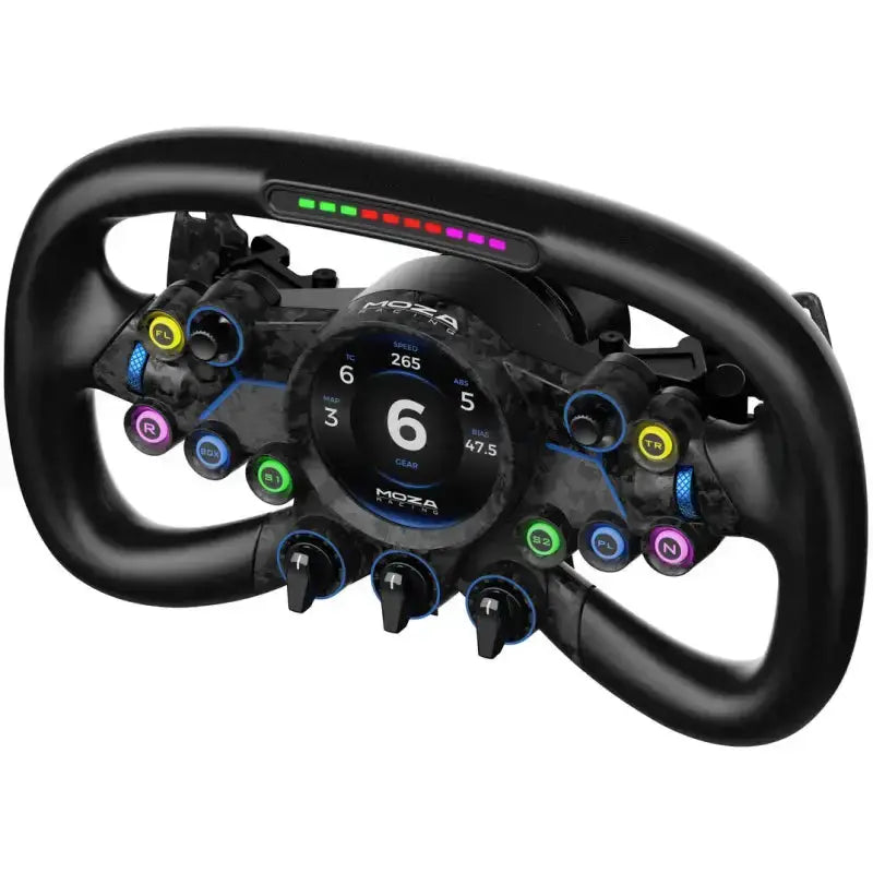 MOZA R9 Direct Drive Wheel Base - V3 + Vision GS Steering Wheel Bundle - Sim Race Webshop B.V.