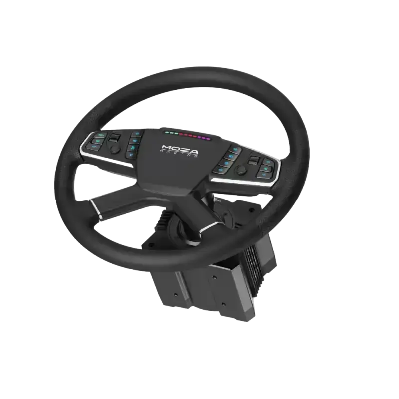 MOZA TSW Truck Wheel + Multi-function Stalks Bundle - MOZA Racing - Sim Race Webshop product image 4
