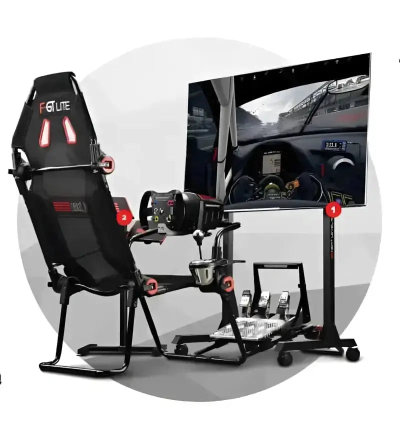 Next Level Racing F-GT LITE Cockpit, racing cockpit for F1 or GT - Next Level Racing - Sim Race Webshop product image 12