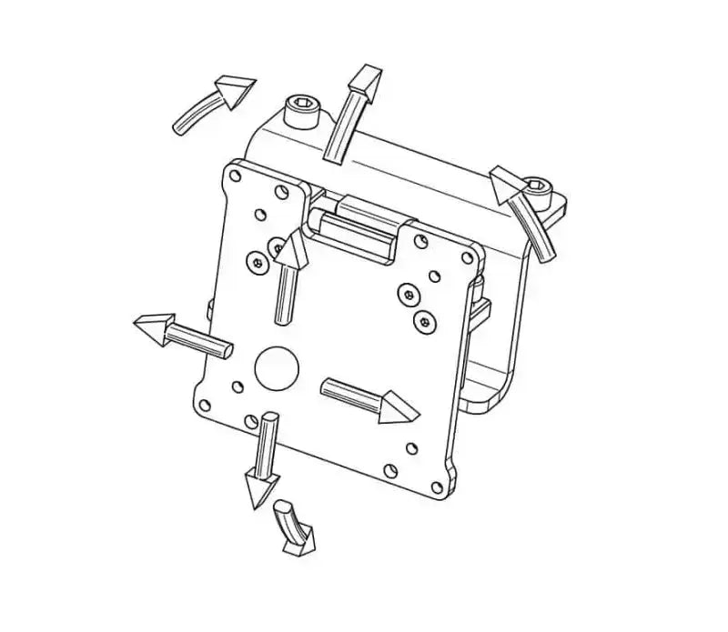 Sim-Lab Vario Vesa Adapter kit - Sim-Lab - Sim Race Webshop product image 9
