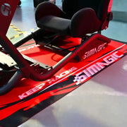Simagic Floor Mat – Black / Red - Simagic - Sim Race Webshop product image 5