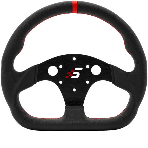 Simagic P-325D steering wheel rim (K), 325mm - leather - Simagic - Sim Race Webshop product image 1