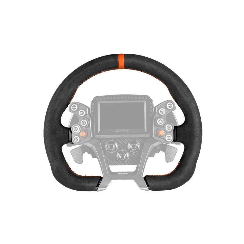 Simagic ZGT-300CD Suede Replacement Steering Wheel Rim – 300mm, No Hub - Simagic - Sim Race Webshop product image 1