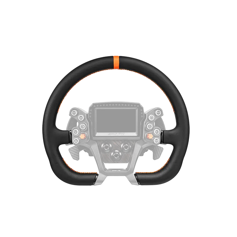 Simagic ZGT-320CD Leather Replacement Steering Wheel Rim – 320mm, No Hub - Simagic - Sim Race Webshop product image 1