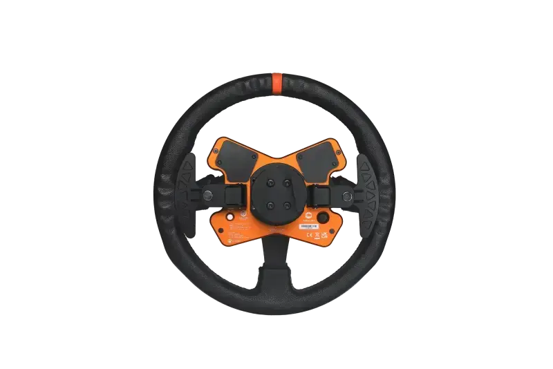 Simucube Tahko Round-23 Wheel Orange and Black Edition - Simucube - Sim Race Webshop product image 6