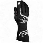 SPARCO ARROW GLOVES - Black / White / 7 - Karting Gloves