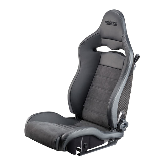 Sparco SPX Carbon Reclining Sports Seat — Black
