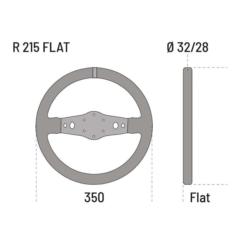 Sparco R215 Steering Wheel — 