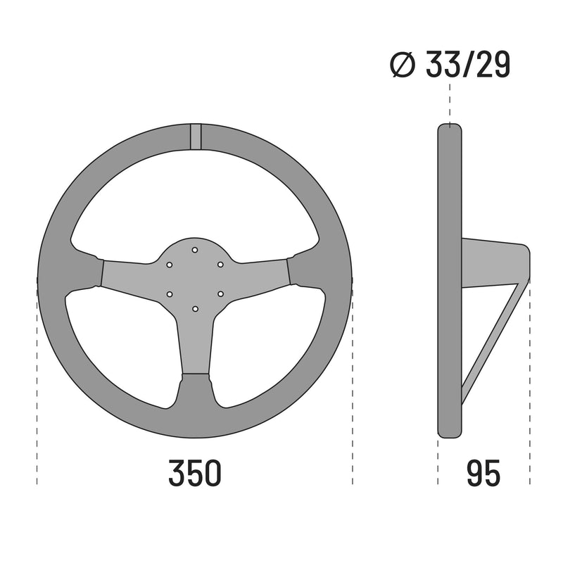 Sparco R325 Steering Wheel — 
