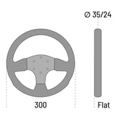 Sparco P300 Steering Wheel — 