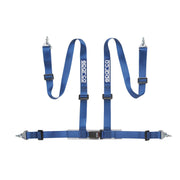 Sparco Club H-4M 4-Point Harness — light blue