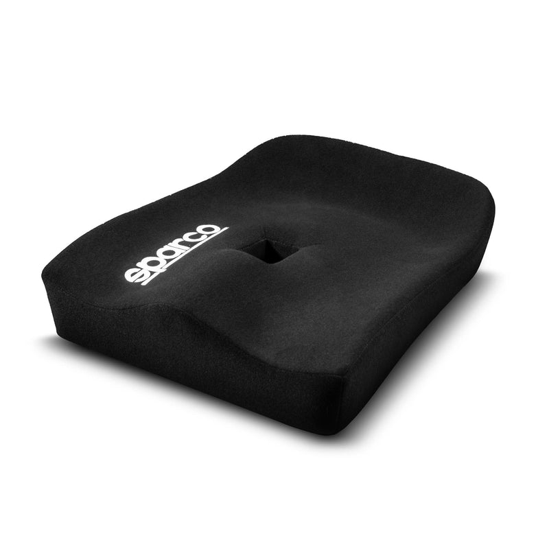 Sparco Off-Road High-Density Waterproof Seat Cushion — Black