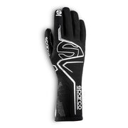 SPARCO LAP GLOVES — Black/White