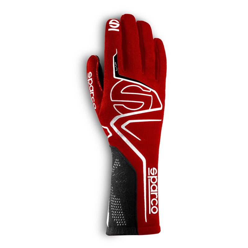 SPARCO LAP GLOVES — Red/Black