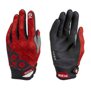 Sparco Meca III Mechanic Gloves — Red